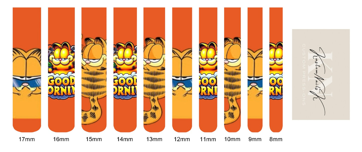 Smexy Garfield Waterslide Decals