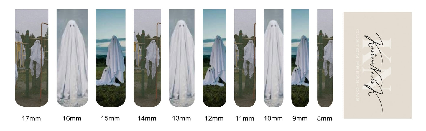 Ghostie waterslide decal