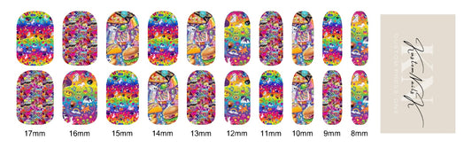 Lisa F waterslide decals