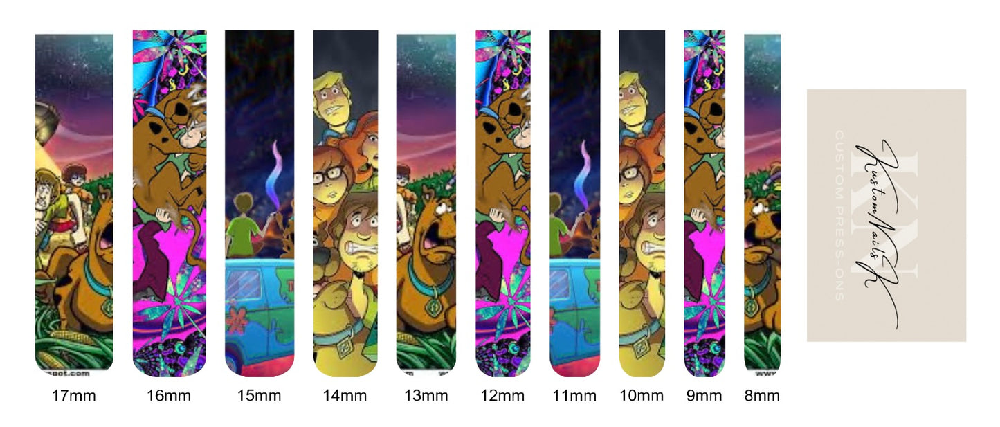 Scooby waterslide decals